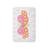 Party Girl Butterfly bathmat Badematte (Vorderseite Vertikal)