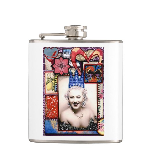 Party Girl Flask Flachmann (Vorderseite)