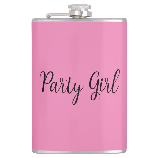 Party Girl Flask Flachmann (Vorderseite)