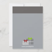 Party Girl Holiday Party Einladung (Rückseite)