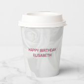 Party Girl Paper Cup Pappbecher (Rückseite)