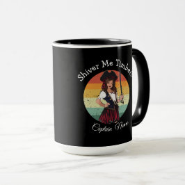 Party Girl Pirate Tasse