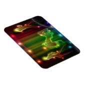 Party Girls Moderne trendige Neon Lights Magnet (Rechte Seite)