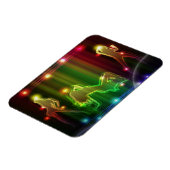 Party Girls Moderne trendige Neon Lights Magnet (Linke Seite)