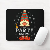 Party Gnome Xmas Group Family Matching Christmas H Mousepad (Mit Mouse)