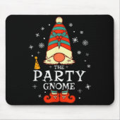 Party Gnome Xmas Group Family Matching Christmas H Mousepad (Vorne)