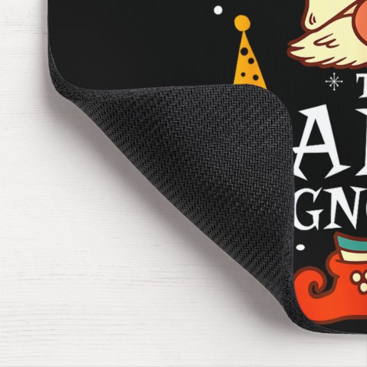 Party Gnome Xmas Group Family Matching Christmas H Mousepad (Ecke)