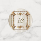 Party Gold Verziert Rectangle Dimond Blume Shiny Konfetti (Klein Vorderseite)