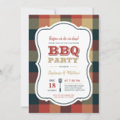 Party Grillen Einladung (Vorderseite)