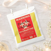 Party-Grippe Geschenktütchen (Ausgeschnitten)