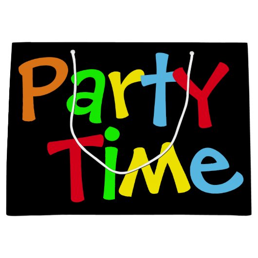 Party Große Geschenktüte (Vorderseite)