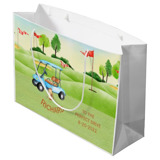 Party Große Geschenktüte (Rückseite Schrägansicht)