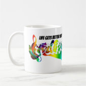 Party Guitar Music Teacher Kaffeetasse (Links)