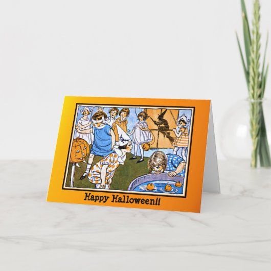Party Halloween Card Karte (Vorderseite)