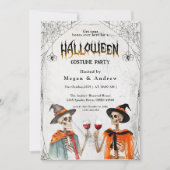 Party Halloween Einladung (Vorderseite)