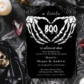 Party Halloween in Herzform Einladung