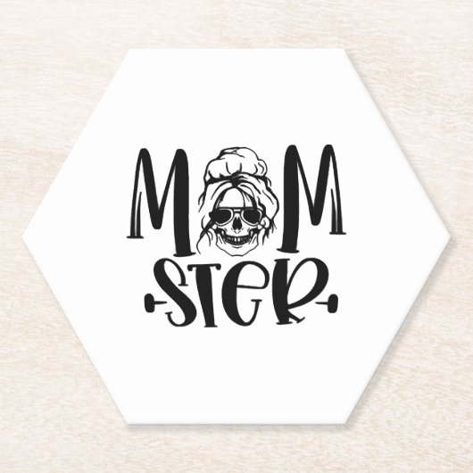 Party Halloween Momster Halloween Untersetzer (Vorderseite)