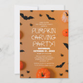 Party Halloween Spooky Einladung (Vorderseite)