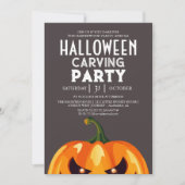 Party Halloween Spooky Einladung (Vorderseite)