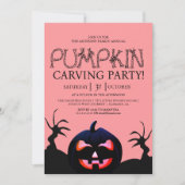 Party Halloween Spooky Einladung (Vorderseite)