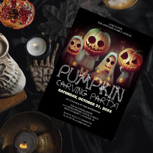 Party Halloween Spooky Einladung