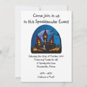 Party Halloweens Spooktacular! Einladung (Rückseite)
