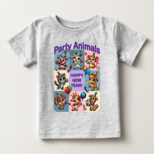 Party "Happy New Year" Baby T-shirt