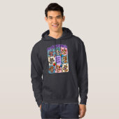 Party "Happy New Year" Hoodie (Vorne ganz)