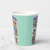 Party "Happy New Year" Pappbecher (Rechts)