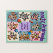 Party "Happy New Year" Puzzle (Horizontal)