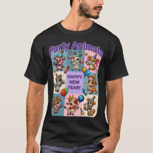 Party "Happy New Year" T-Shirt