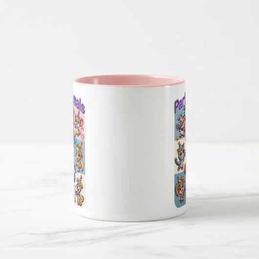 Party "Happy New Year" Tasse (Zentrum)