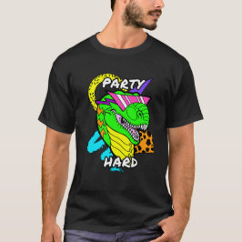 Party-harter Dinosaurier T-Rex T-Shirt