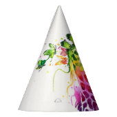 Party Hat farbenfrohe Giraffe Partyhütchen (Links)