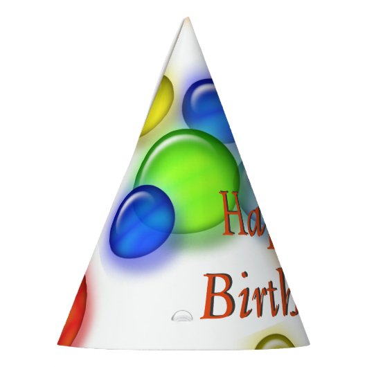 Party Hat - Geburtstagsblasen Partyhütchen (Links)