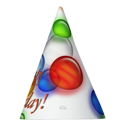 Party Hat - Geburtstagsblasen Partyhütchen (Rechts)