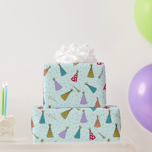 Party HAT Wrapping Paper Geschenkpapier (Partygeschenke)