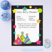 Party Hats Flyer (Einzeln)