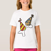 Party Hats Girls T - Shirt (Vorderseite)