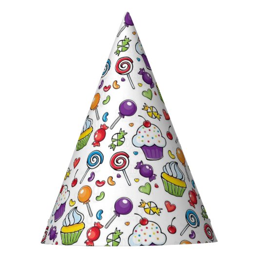 Party Hats - Süßer Kuchen Partyhütchen (Vorderseite)