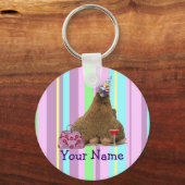 Party Hen Schlüsselanhänger (Vorderseite)