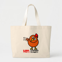 Party-Henne-Tasche Jumbo Stoffbeutel