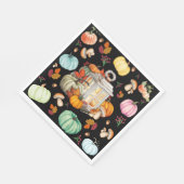 Party Herbst Serviette (Ecke)