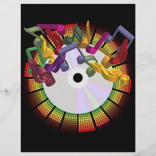 Party-Hintergrund Flyer (Vorne)