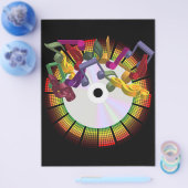 Party-Hintergrund Flyer (Einzeln)