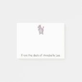 Party Hippo Post-it Klebezettel (Vorderseite)