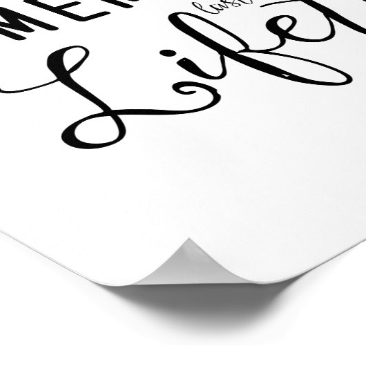 Party Hochzeitszeichen DRinks Bar print Poster (Ecke)