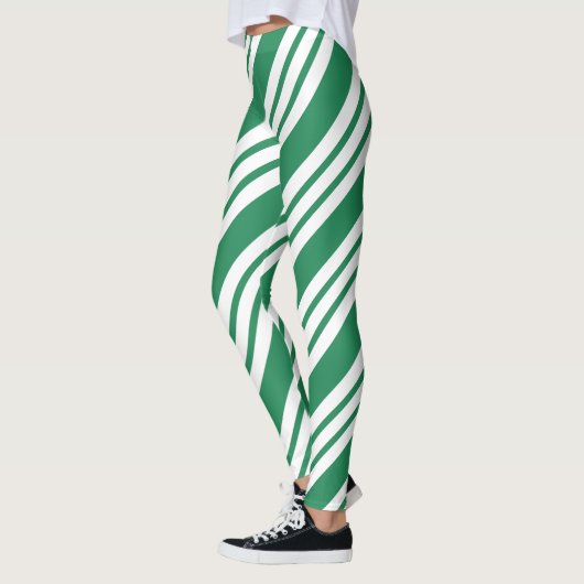 Party Holiday Candy Cane Leggings (Links)