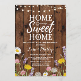 Party Holzschlüssel Zuhause Süßes Zuhause Einladen Einladung