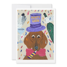 Party-Hund-Dachshund